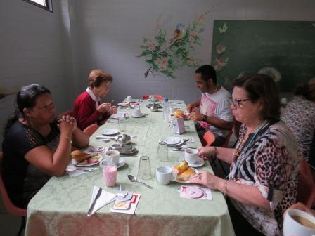Retiro do Abraço - Brasília: Terceiro dia - Café da manhã