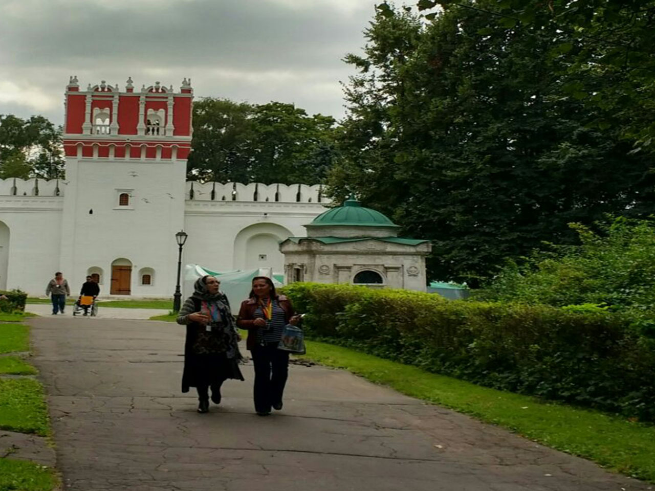Peregrinos em Moscou: Indo para o Convento Novodevichy