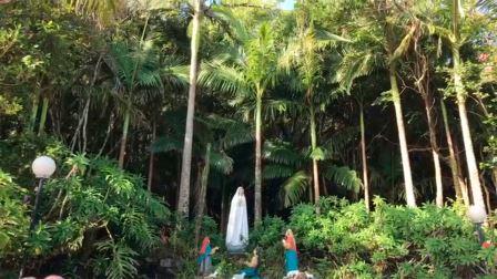 Encontro Anual da Comissão Organizadora em Florianópolis - SC, de 13 a 16/02/2020 : 13-02-2020 - oração do terço aos pés de Nossa Senhora de Fátima