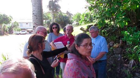 Encontro Anual da Comissão Organizadora em Florianópolis - SC, de 13 a 16/02/2020 : 13-02-2020 - oração do terço aos pés de Nossa Senhora de Fátima