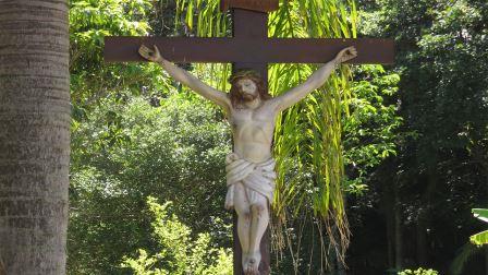 Encontro Anual da Comissão Organizadora em Florianópolis - SC, de 13 a 16/02/2020 : 13-02-2020 - oração do terço aos pés de Nossa Senhora de Fátima - passando pelo caminho