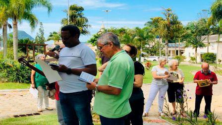 Encontro Anual da Comissão Organizadora em Florianópolis - SC, de 13 a 16/02/2020 : 15-02-2020 - Via Sacra