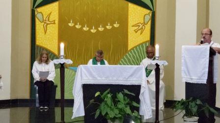 Encontro Anual da Comissão Organizadora em Florianópolis - SC, de 13 a 16/02/2020 : 15-02-2020 - missa celebrativa