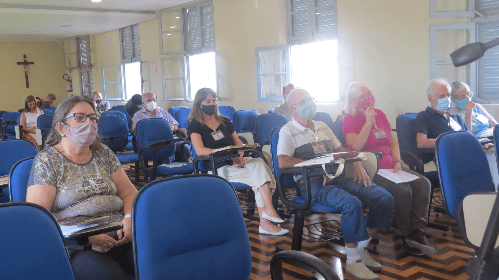 14 Retiro Nacional - Florianópolis - SC : Retomando as atividades do dia.