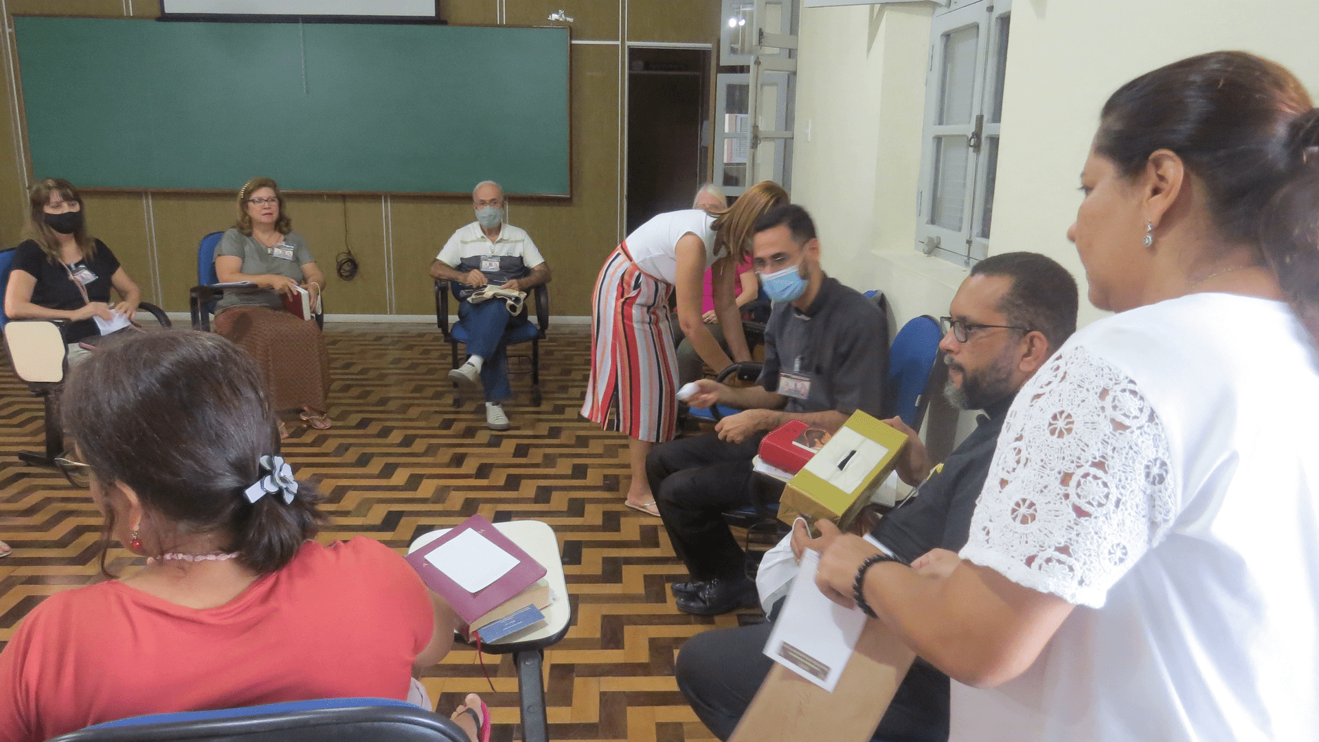 14 Retiro Nacional - Florianópolis - SC : Reunião de novos membros da Comissão Organizadora para eleição do Novo Contato Nacional.