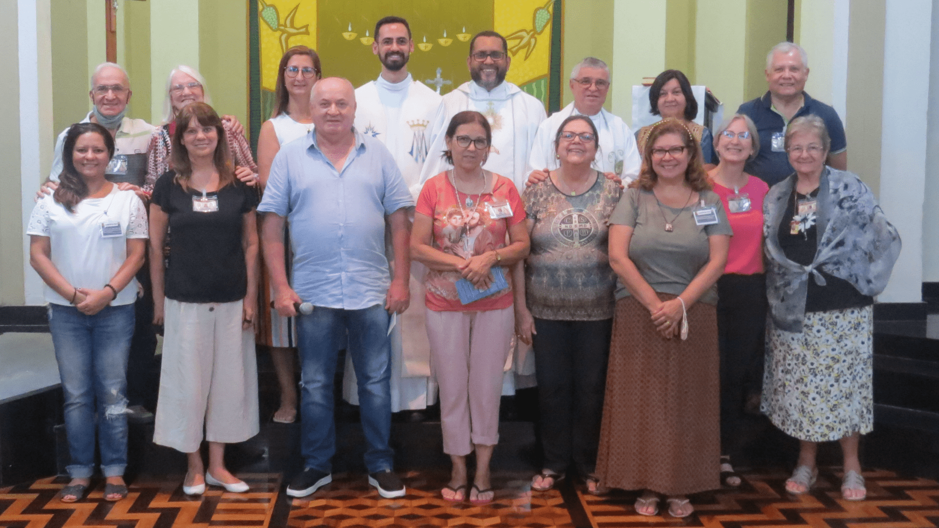 14 Retiro Nacional - Florianópolis - SC : Apresentação oficial dos novos membros da Comissão Organizadora.