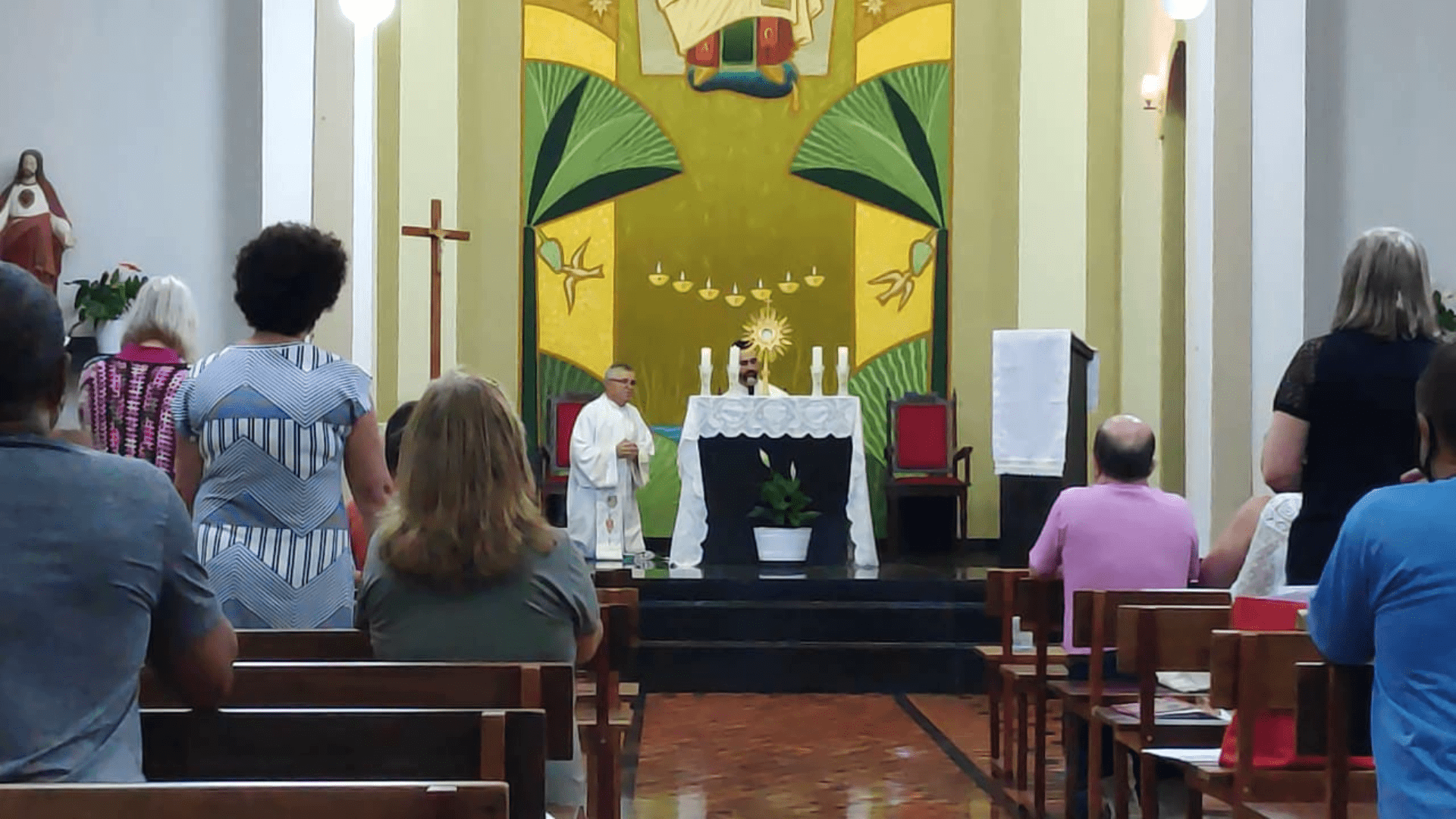 14 Retiro Nacional - Florianópolis - SC : Adoração noturna ao Santíssimo.