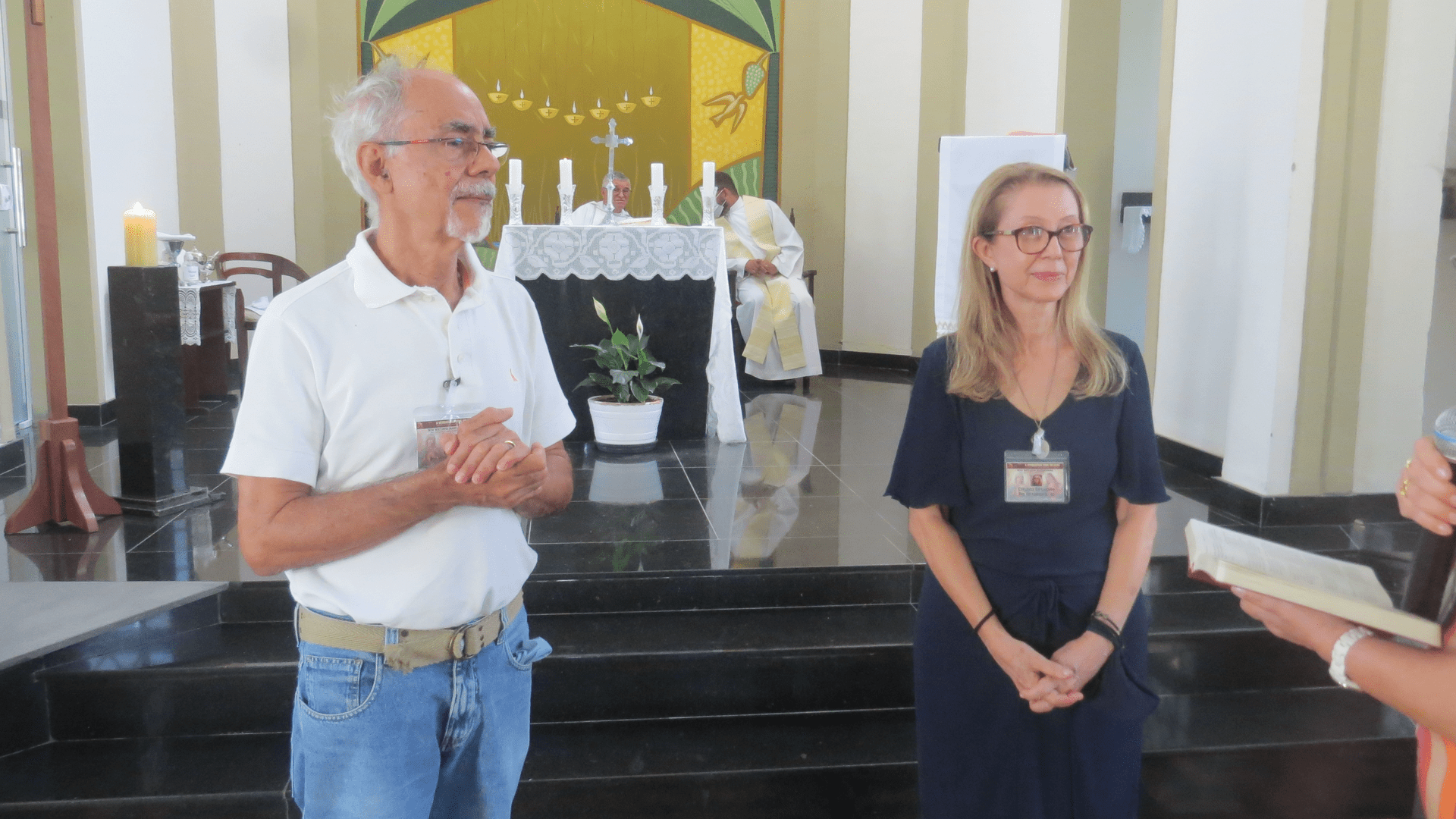 14 Retiro Nacional - Florianópolis - SC : Missa de encerramento e envio - comemoração dos 35 de casamento de Cristina e Omar.