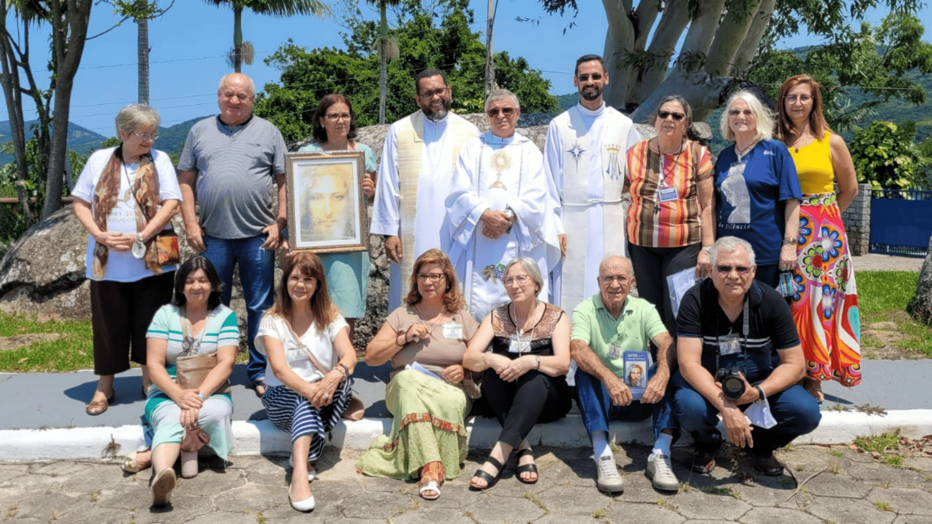 14 Retiro Nacional - Florianópolis - SC : Registrando a participação no Retiro.