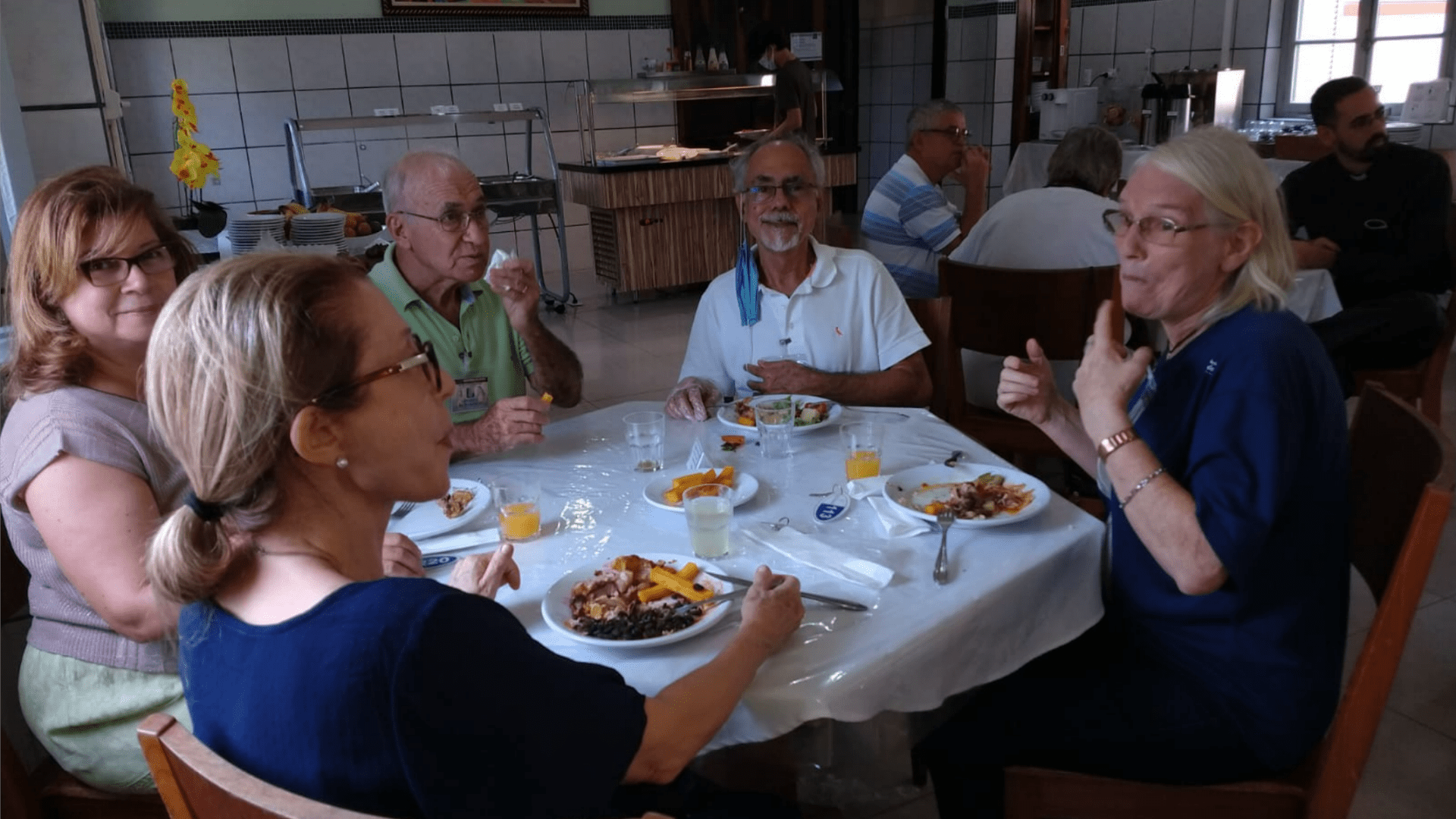 14 Retiro Nacional - Florianópolis - SC : Almoço de despedida.