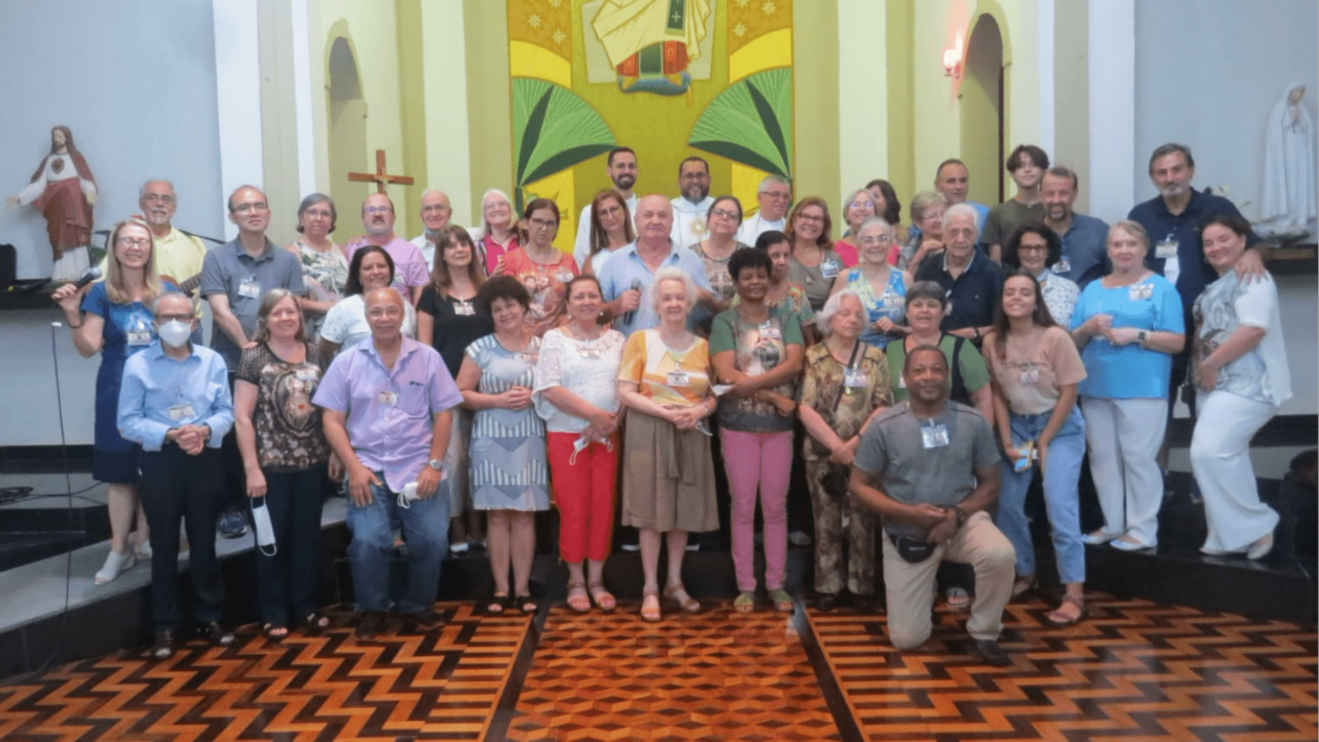 14 Retiro Nacional - Florianópolis - SC : Registro de todos os participantes do Retiro.