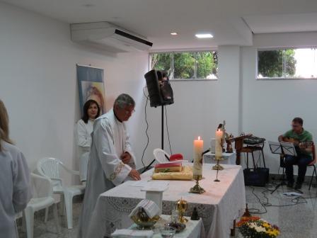 Retiro do Abraço - Brasília: Terceiro dia - Santa Missa com Frei Olivar