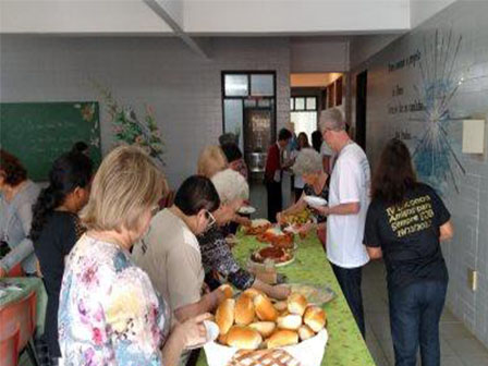 Retiro do Abraço - Brasília: Terceiro dia - Café da manhã