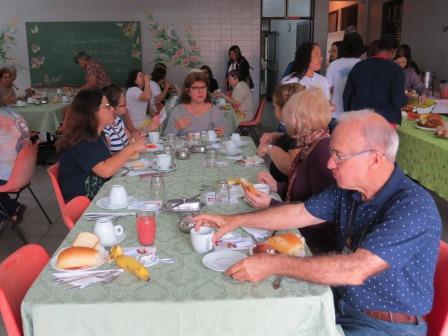 Retiro do Abraço - Brasília: Terceiro dia - Café da manhã