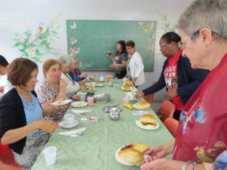 Retiro do Abraço - Brasília: Terceiro dia - Café da manhã