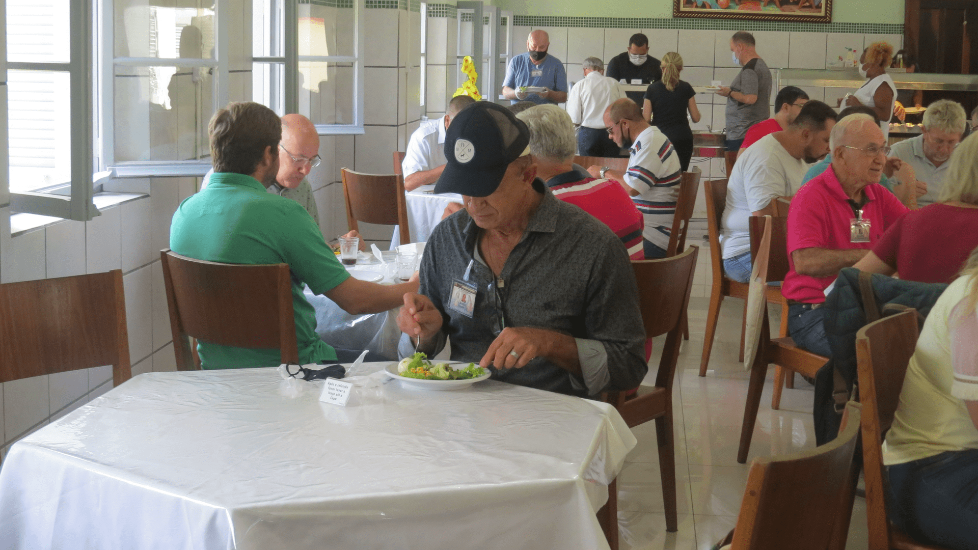 14 Retiro Nacional - Florianópolis - SC : Almoço.