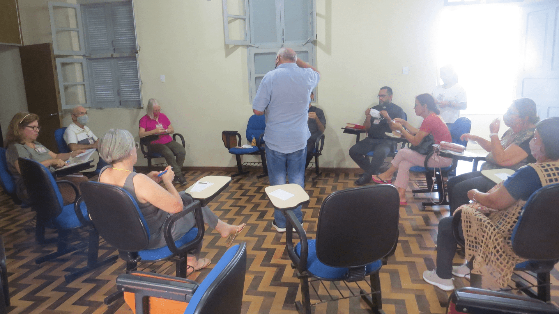 14 Retiro Nacional - Florianópolis - SC : Reunião de novos membros da Comissão Organizadora para eleição do Novo Contato Nacional.