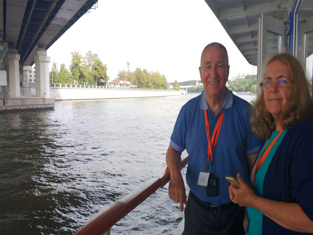 Peregrinos em Moscou: navegando no Rio Moscou